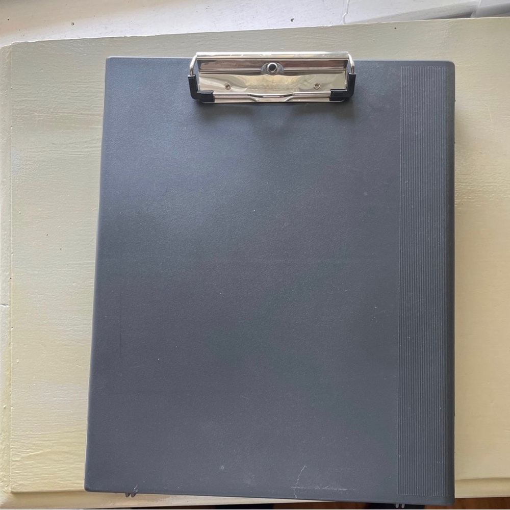 2 in 1 clipboard binder
